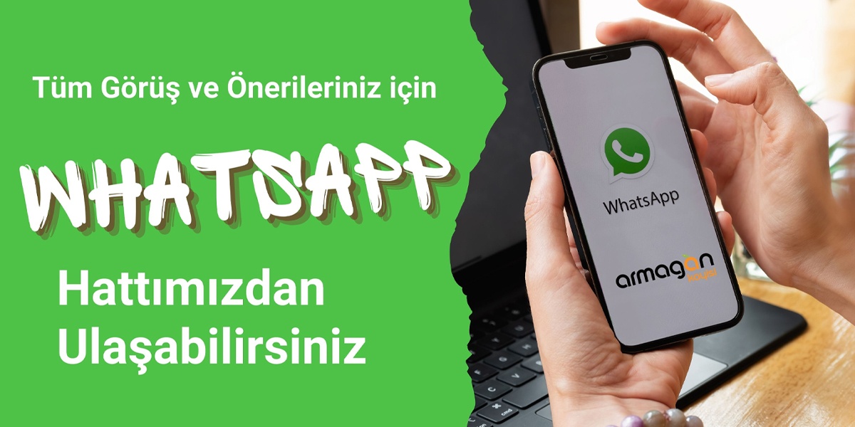 Whatsapp Hattımızdan Bize Ulaşabilirsiniz